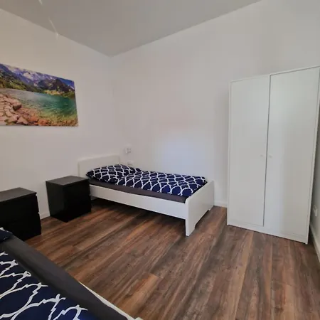 Apartment Central-apartment-mittelsee - 10 Min Nach Frankfurt - 4 Personen